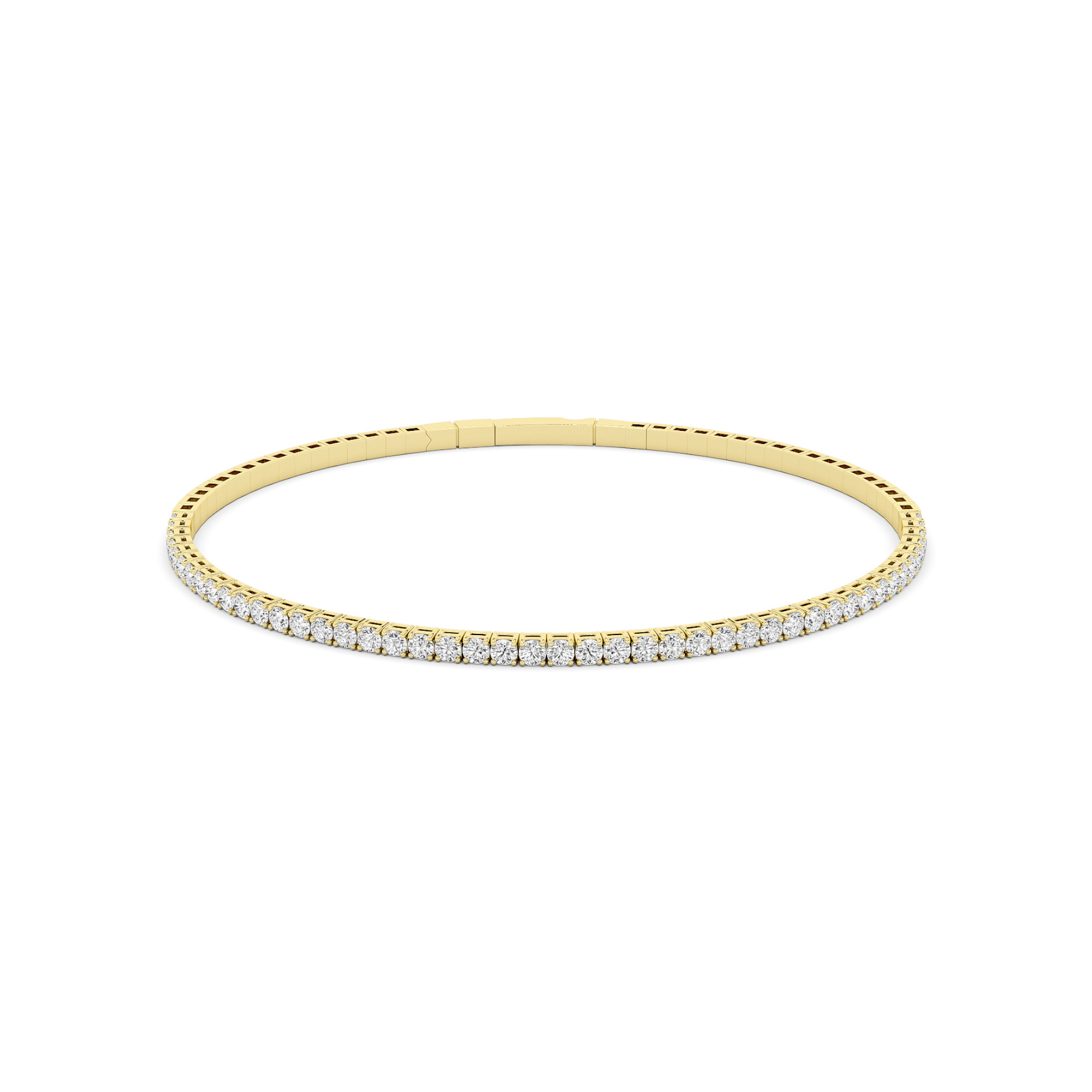 SIGNATURE HALF DIAMOND FLEX BRACELET